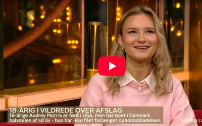 Audrey fik afslag fordi hun flyttede hjemmefra